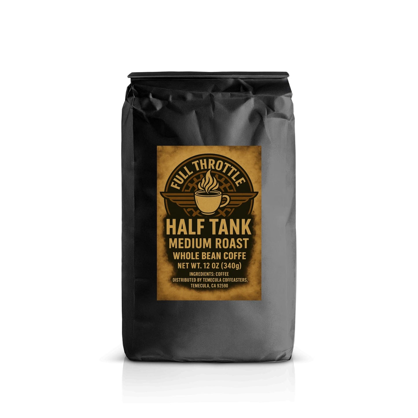 Full Throttle Half Tank – Balanced Power Medium Roast Coffee